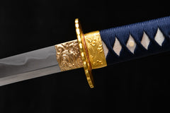 Golden Chrysanthemum T10 steel Katana | NIMOFAN - 040872408211623