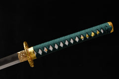 Fine Cloud Dragon Tricolor Polish folded steel Katana | NIMOFAN - 550872408211624