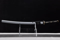 Small Reverse-Wave Hamon T10 steel Katana | NIMOFAN - 540872404081532