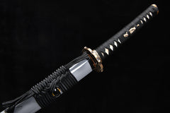 Small Reverse-Wave Hamon T10 steel Katana | NIMOFAN - 540872404081532