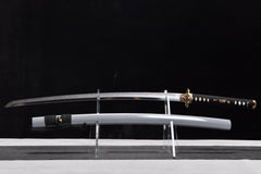 Small Reverse-Wave Hamon T10 steel Katana | NIMOFAN - 540872404081532