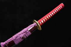 Two-Tone Grass Flower Steel Katana | NIMOFAN - 610872405011538