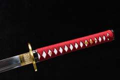Two-Tone Grass Flower Steel Katana | NIMOFAN - 610872405011538