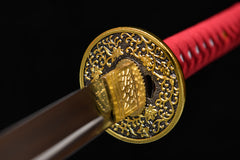 Two-Tone Grass Flower Steel Katana | NIMOFAN - 610872405011538