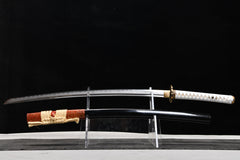 Small Sea Dragon Shinogi-Hi folded steel Katana | NIMOFAN - 570872408211626