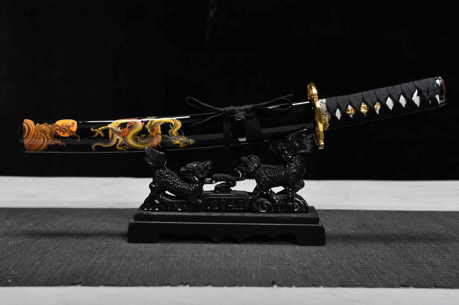 Golden Sea Dragon 1045 medium-carbon steel Tanto | NIMOFAN - 90872405021546
