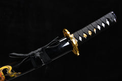 Golden Sea Dragon 1045 medium-carbon steel Tanto | NIMOFAN - 90872405021546