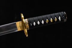 Golden Sea Dragon 1045 medium-carbon steel Tanto | NIMOFAN - 90872405021546