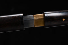 Dark Shadow Tang Style folded steel Tanto | NIMOFAN - 030872405021547