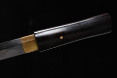 Dark Shadow Tang Style folded steel Tanto | NIMOFAN - 030872405021547