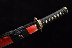 Golden Bamboo folded steel Tanto | NIMOFAN - 050872405021548
