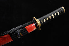 Golden Bamboo folded steel Tanto | NIMOFAN - 050872405021548