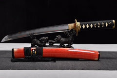 Golden Bamboo folded steel Tanto | NIMOFAN - 050872405021548