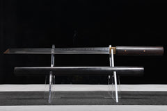 Dark Shadow Tang Style T10 steel Wakizashi | NIMOFAN - 540872405011536