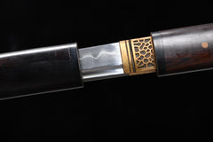 Dark Shadow Tang Style T10 steel Wakizashi | NIMOFAN - 540872405011536