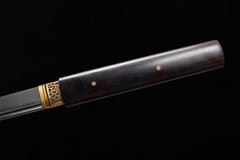 Dark Shadow Tang Style T10 steel Wakizashi | NIMOFAN - 540872405011536
