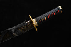 Goldfish 1045 medium-carbon steel Tanto | NIMOFAN - 70872405021543