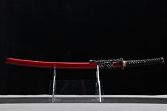 Cloud Dragon Blue Finish folded steel Katana | NIMOFAN - 820872405251556