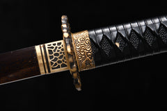 Cloud Dragon Blue Finish folded steel Katana | NIMOFAN - 820872405251556
