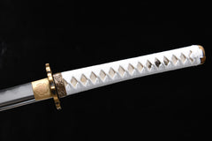Openwork Little Sea Dragon folded steel Katana | NIMOFAN - 550872405251558