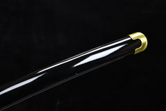 Kyoka Suigetsu Blackened Finish 1060 carbon steel Katana | NIMOFAN - 610872405251560
