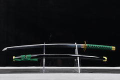Kyoka Suigetsu Blackened Finish 1060 carbon steel Katana | NIMOFAN - 610872405251560