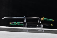 Kyoka Suigetsu Blackened Finish 1060 carbon steel Katana | NIMOFAN - 610872405251560