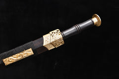Little Twin Dragon Jian folded steel Tanto | NIMOFAN - 570872405251561