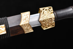 Little Twin Dragon Jian folded steel Tanto | NIMOFAN - 570872405251561