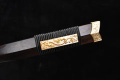 Little Twin Dragon Jian folded steel Tanto | NIMOFAN - 570872405251561