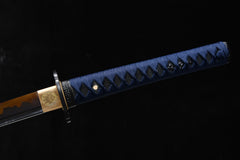 Sanskrit Script Red-Edge Finish T10 steel Katana | NIMOFAN - 820872405251563