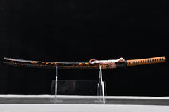 Ocean Wave Hamon T10 steel Katana | NIMOFAN - 030872405301566