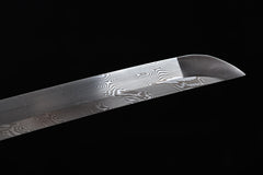 Sakura Twist Pattern folded steel Katana | NIMOFAN - 330872405301569