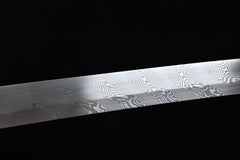 Sakura Twist Pattern folded steel Katana | NIMOFAN - 330872405301569