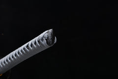 Sanskrit Script Blackened Finish 1060 carbon steel Katana | NIMOFAN - 810872405301570