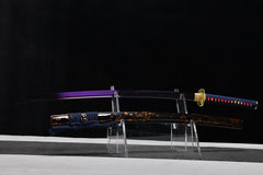 Golden Twin Axe 1060 carbon steel Katana | NIMOFAN - 710872405311572