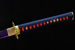 Golden Twin Axe 1060 carbon steel Katana | NIMOFAN - 710872405311572