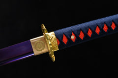 Golden Twin Axe 1060 carbon steel Katana | NIMOFAN - 710872405311572