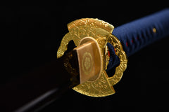 Golden Twin Axe 1060 carbon steel Katana | NIMOFAN - 710872405311572