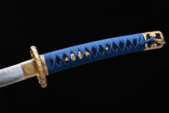 Imperial Chrysanthemum Tachi Mountings T10 steel Katana | NIMOFAN - 050872405311573