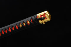 Chrysanthemum Kesho Tachi Mountings 1060 carbon steel Katana | NIMOFAN - 720872405311575