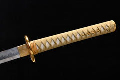 Yellow Dragon Maki-e Saya Steel Katana | NIMOFAN - 5310872405311576