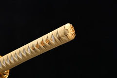 Yellow Dragon Maki-e Saya Steel Katana | NIMOFAN - 5310872405311576
