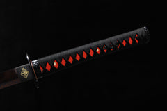 Oda Nobunaga Blue-Purple Finish folded steel Katana | NIMOFAN - 420872405311577