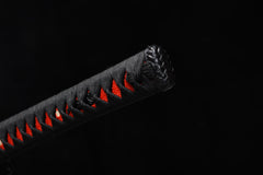 Oda Nobunaga Blue-Purple Finish folded steel Katana | NIMOFAN - 420872405311577