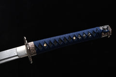 Oda Nobunaga Stonewash Tachi Mountings folded steel Katana | NIMOFAN - 530872405301571
