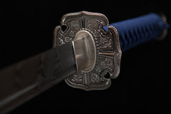 Oda Nobunaga Stonewash Tachi Mountings folded steel Katana | NIMOFAN - 530872405301571