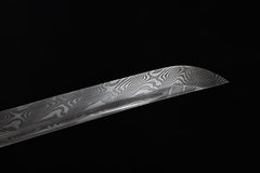 Oda Nobunaga Stonewash Tachi Mountings folded steel Katana | NIMOFAN - 530872405301571