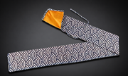 Golden Silk Navy Wave Pattern Sword Bag