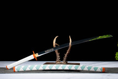 Kyojuro Rengoku 1065 Mirror-Polished Katana product photo 6
